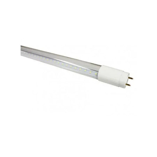 Прозрачна LED тръба, 18W, 120 cm, 6400k, захранване в единия край