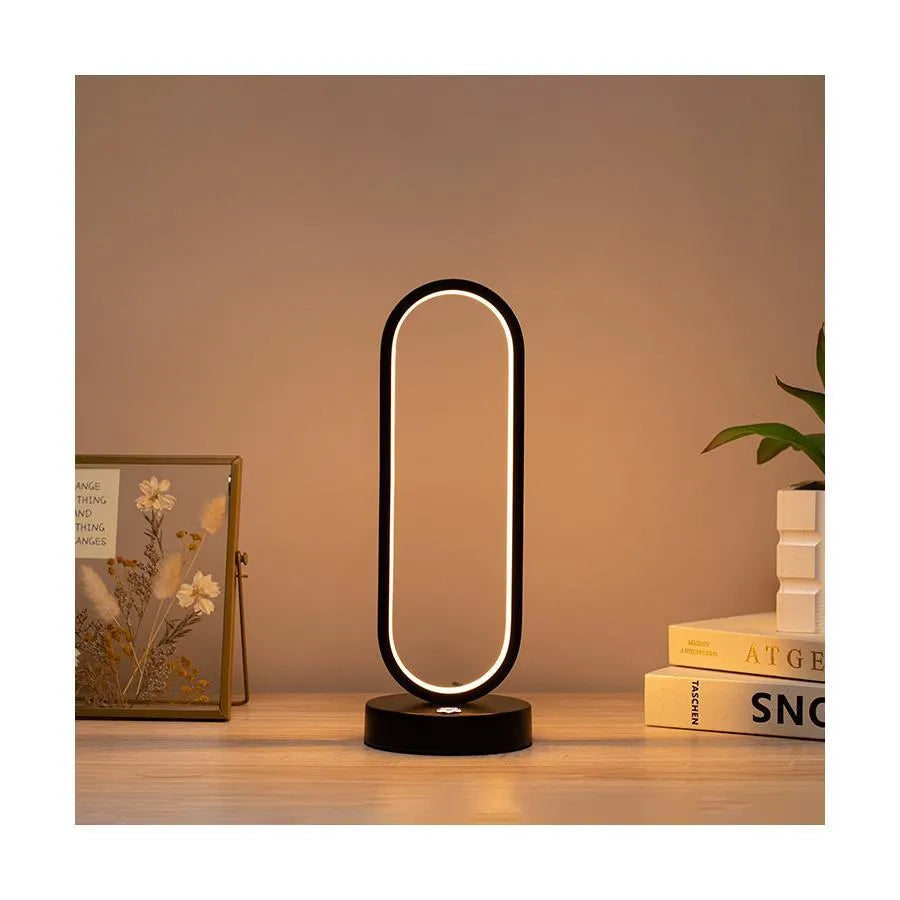 LED LAMP Creatoris, 30W, студена/гореща/неутрална светлина, метална и акрилна, черна