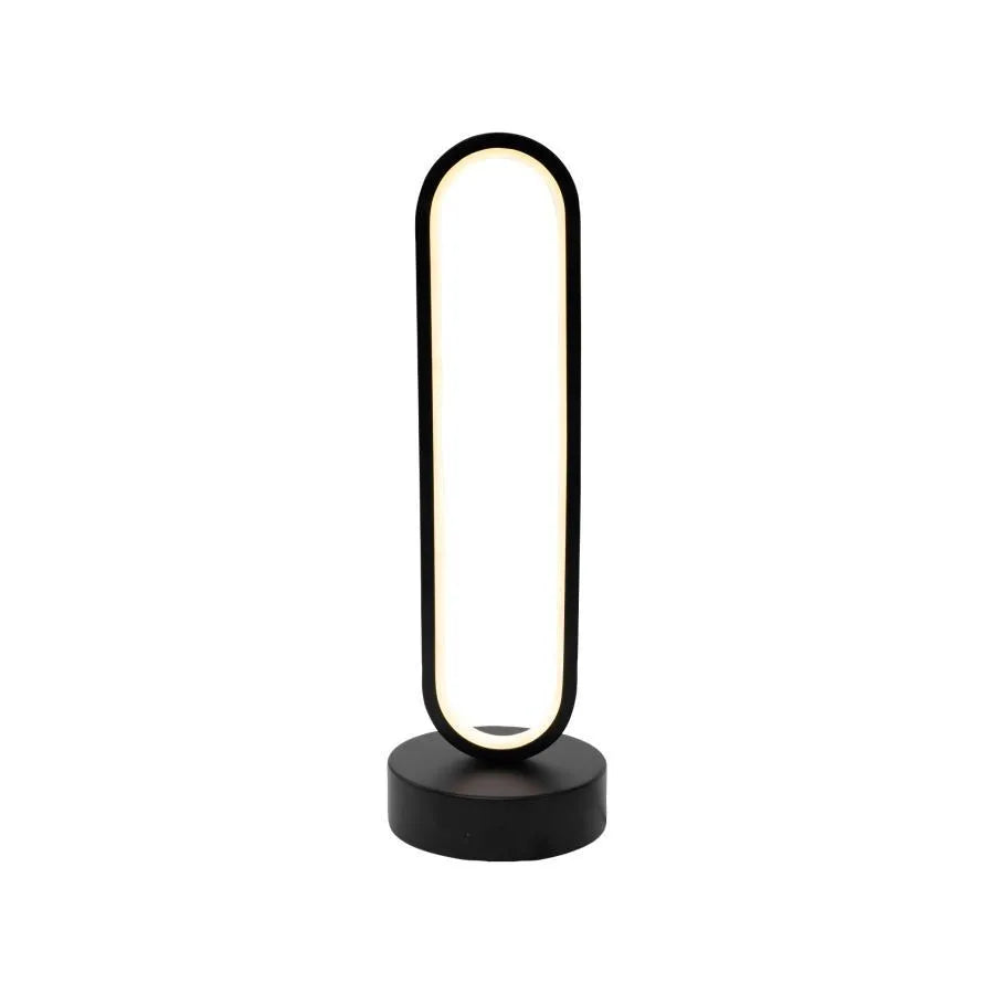 LED LAMP Creatoris, 30W, студена/гореща/неутрална светлина, метална и акрилна, черна
