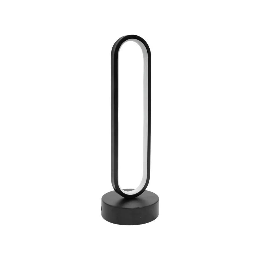 LED LAMP Creatoris, 30W, студена/гореща/неутрална светлина, метална и акрилна, черна