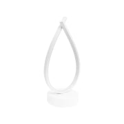 LED LAMP GENESIS, 28W, студена/гореща/неутрална светлина, метална и акрилна, бяла