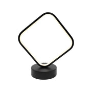LED LED лампа, 26W, 3000k/4000k/6000K, метал и акрил, черно