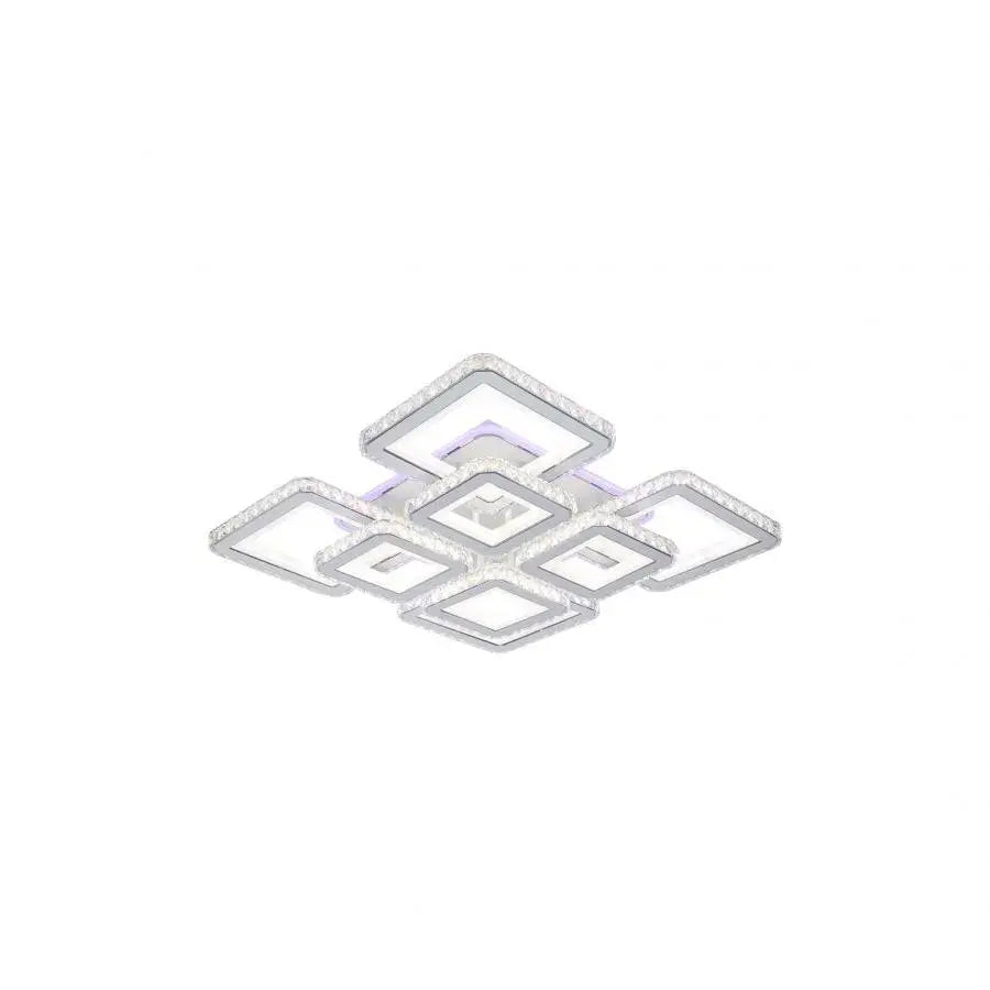 LED полилей с дистанционно управление и Leila Crystal 237W, 8 квадрат