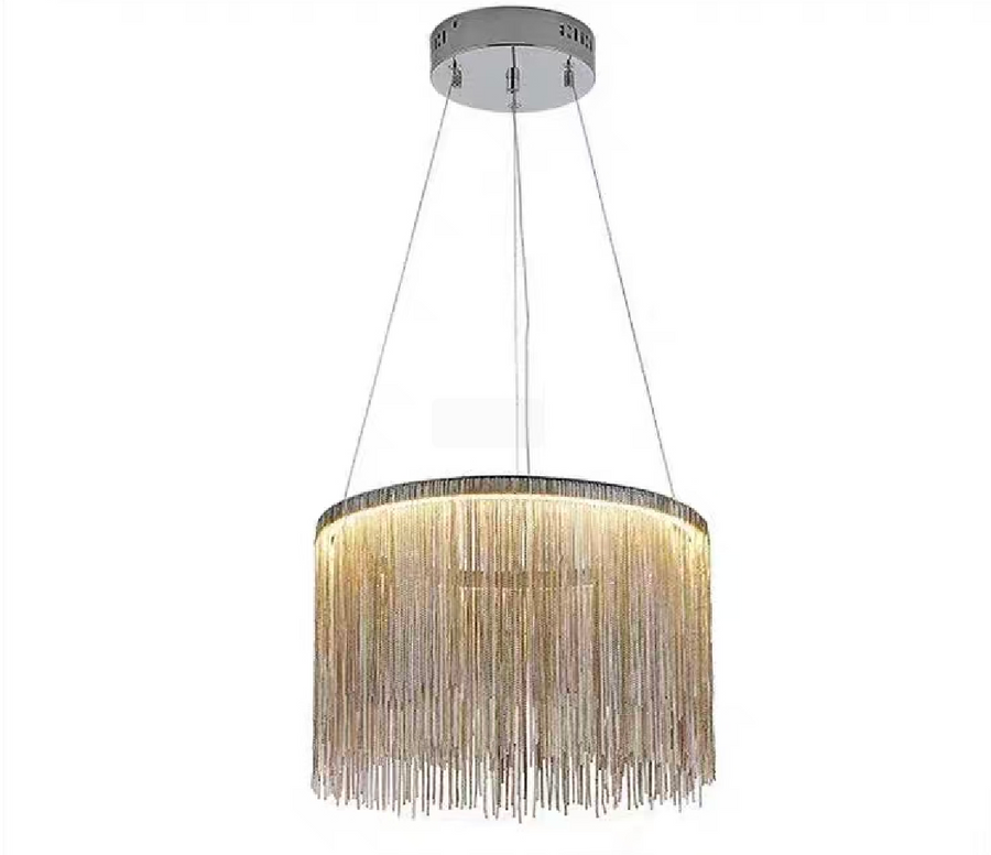 LED похот, окачена с дистанционното управление на Magnus Illumina, 38W, студена/гореща/неутрална светлина, размазана, лъскава хром