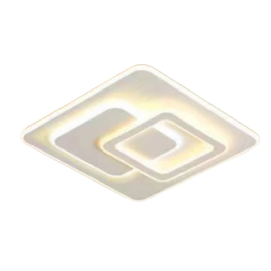 LED LULUS с Nolux Pero, 120W, 3 квадрата, студ/гореща/неутрална светлина, бяло, бяло